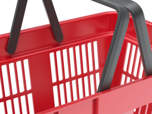 Shopping Basket 3D Model
