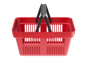 Shopping Basket 3D Model