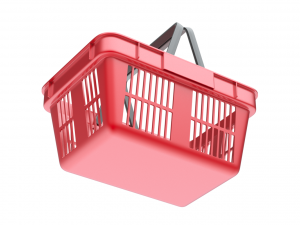 Shopping Basket 3D Model