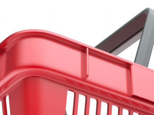 Shopping Basket 3D Model