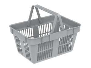 Shopping Basket 3D Model