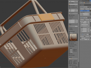 Shopping Basket 3D Model