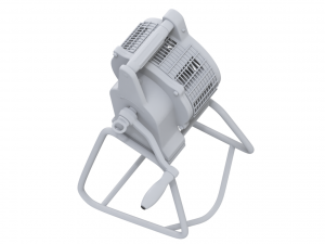 Hand Crank Fire Siren Modelo 3D