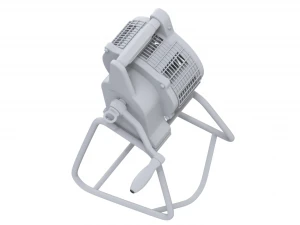 Sirene de inc&ecirc;ndio com manivela Modelo 3D