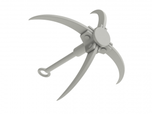Grappling Hook Modelo 3D