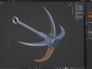 Gancho de agarre Modelo 3D