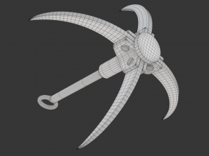 Grappling Hook Modelo 3D