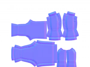 ゲーミングチェア 3Dモデル