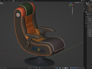 Gaming Chair 3D Модель