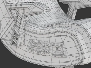 ゲーミングチェア 3Dモデル