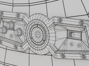 ゲーミングチェア 3Dモデル