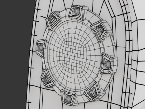 ゲーミングチェア 3Dモデル