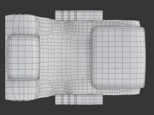 ゲーミングチェア 3Dモデル