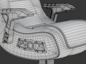 ゲーミングチェア 3Dモデル
