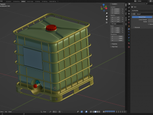 Water Storage Tank Modelo 3D
