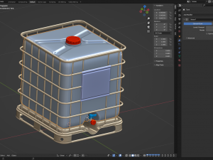 Water Storage Tank Modelo 3D
