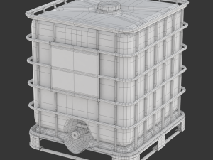 Water Storage Tank Modelo 3D