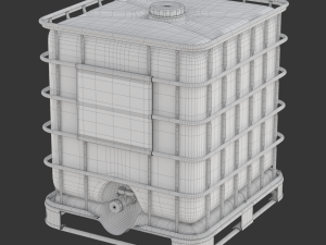 Water Storage Tank Modelo 3D