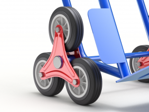 Stair Climbing Hand Truck with Six Wheels 3D Модель