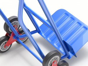 Stair Climbing Hand Truck with Six Wheels 3D Модель