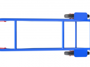 Stair Climbing Hand Truck with Six Wheels 3D Модель