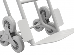 Stair Climbing Hand Truck with Six Wheels 3D Модель