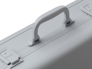 Metal Briefcase 3Dモデル