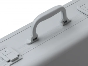 Metal Briefcase 3D Model