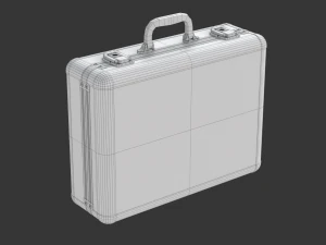 Metal Briefcase 3D Model