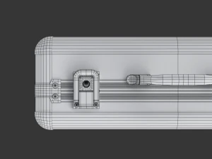 Metal Briefcase 3D Model