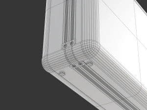 Metal Briefcase 3D Model