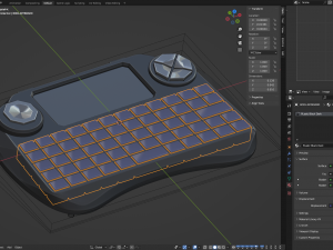 Mini Wireless Keyboard Modelo 3D