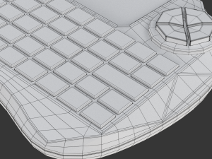 Mini Wireless Keyboard Modelo 3D