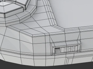 Mini Wireless Keyboard 3D Model