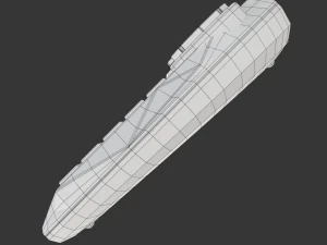 Mini Wireless Keyboard 3D Model
