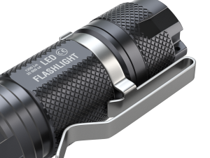 LED Tactical Flashlight 3D Model