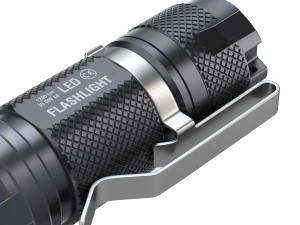 LED Tactical Flashlight 3D Model