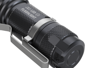 LED Tactical Flashlight 3D Model