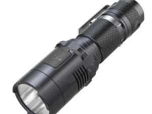 LED Tactical Flashlight 3D Model