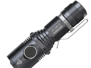 LED Tactical Flashlight 3D Model