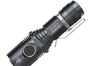 LED Tactical Flashlight 3D Model