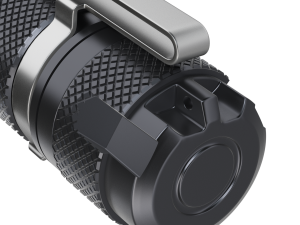 LED Tactical Flashlight 3D Model