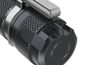 LED Tactical Flashlight 3D Model