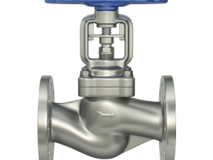Industrial Valve 3D Model