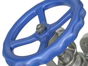 Industrial Valve 3D Model