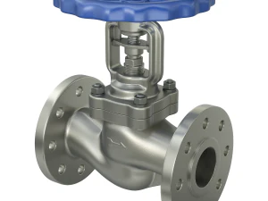 Industrial Valve 3D Model