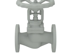 Industrial Valve 3D Model