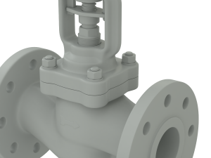 Industrial Valve 3D Model