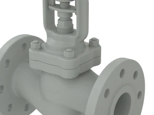 Industrial Valve 3D Model