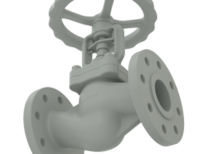 Industrial Valve 3D Model